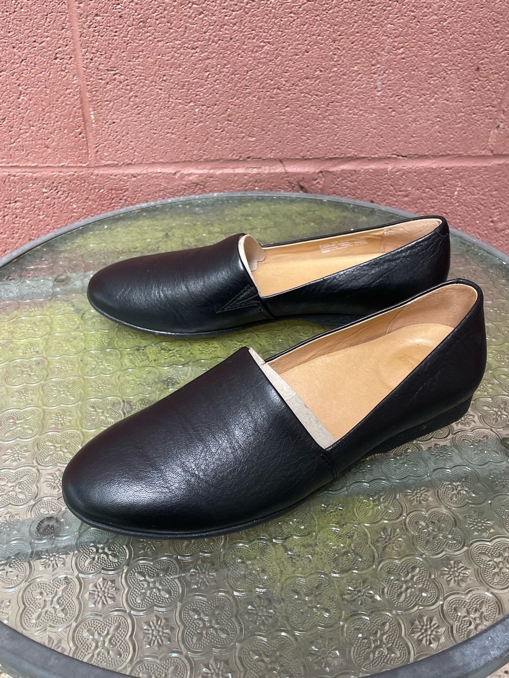 New Dansko Larisa Milled Nappa Leather Slip On Flat Shoes Womens Size 38
